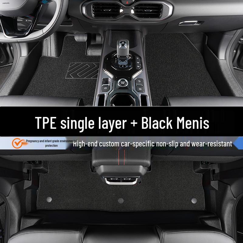 Changan Uni-K 21-24 Dywaniki podłogowe TPE - Pełne pokrycie, Dopasowane na miarę