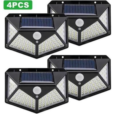 Solar Garden Light - Solar Lamp - 100 LED - Waterproof - Motion Sensor - 3 Lighting Modes