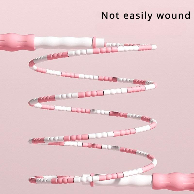 28M Skakanie na skakance Bambusowa skakanka PVC Początkujący Dorośli Dzieci Miękka koralikowa Bez plątania Segmentowa Skakanka fitness