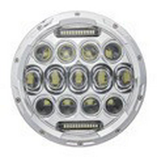 

Светодиодная фара Harley Wrangler 7 дюймов 75 Вт с ДХО и дальним/ближним светом