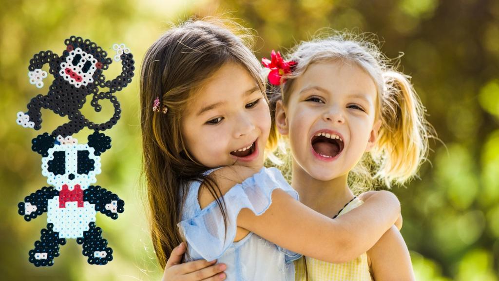 Bead set, ironing beads, gift set for a child's birthday