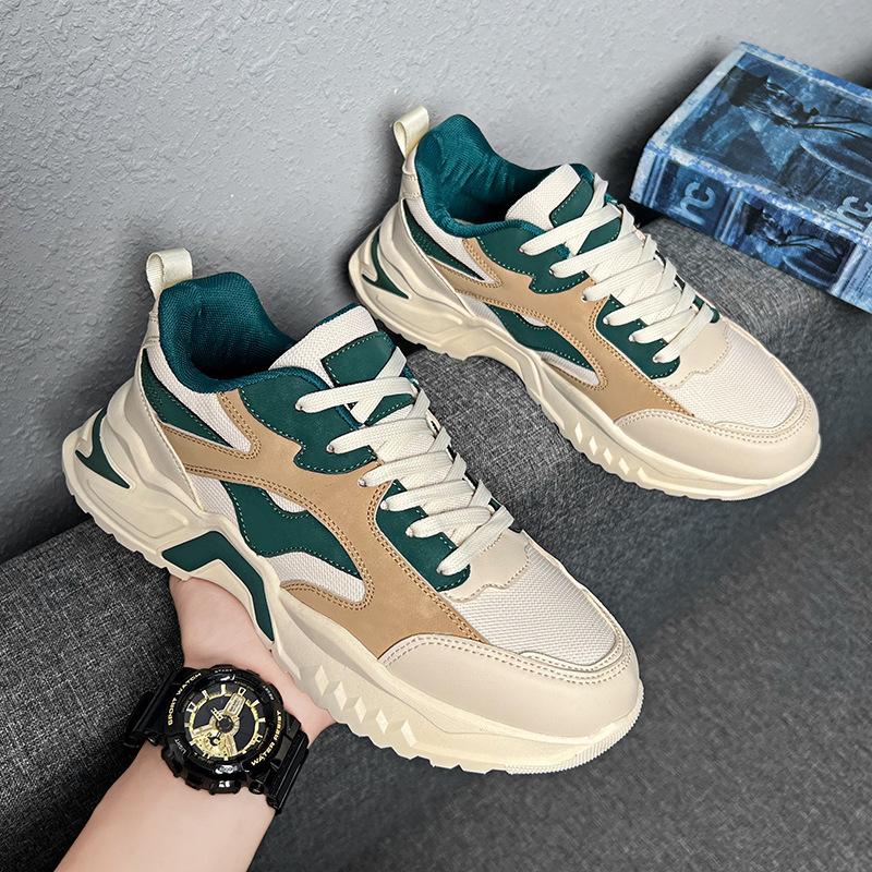 Niche design large size casual shoes size student young dad sneakers