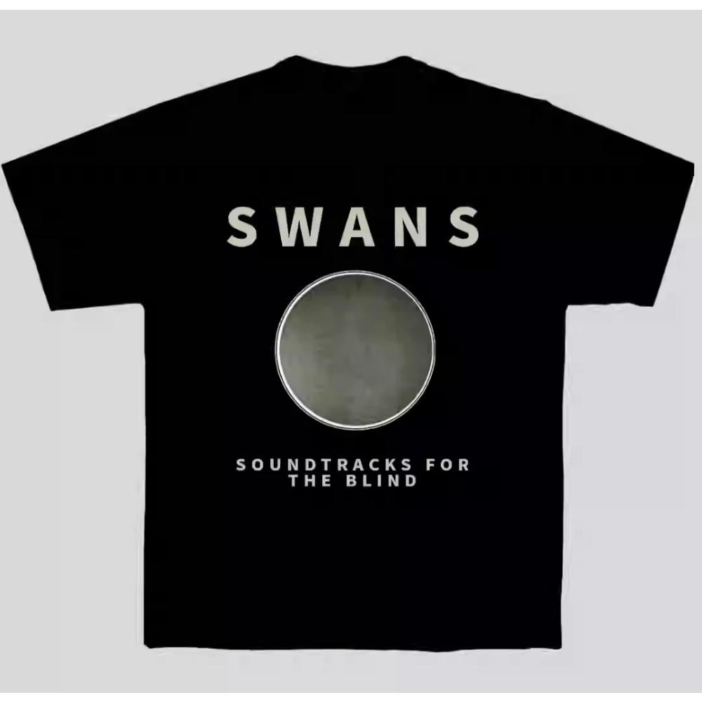 2025 Swans American Punk Band Short-sleeved Niche American Casual Cotton Printed T-shirt High-quality Luxury Brand Selling