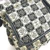 CHANEL Coco ball Camellia CC CC Mark Shoulder Bag Tote Bag Canvas Black/White