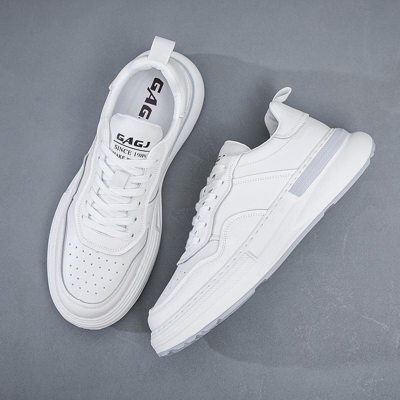 Men's board shoes white shoes panda shoes genuine leather casual violence bear versatile trend Wenzhou shoes