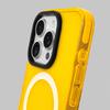 Transparent Neon Color MagSafe Phone Case for iPhone17 16 15 Pro Max 14Pro 13 14 12 Wireless Charging Soft Silicone Bumper Cover