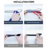 4PCS Door Handle Cover For Tesla Model 3 Y Carbon Fiber Styling Premium Durable 2018-2023  Cover Protector Sticker