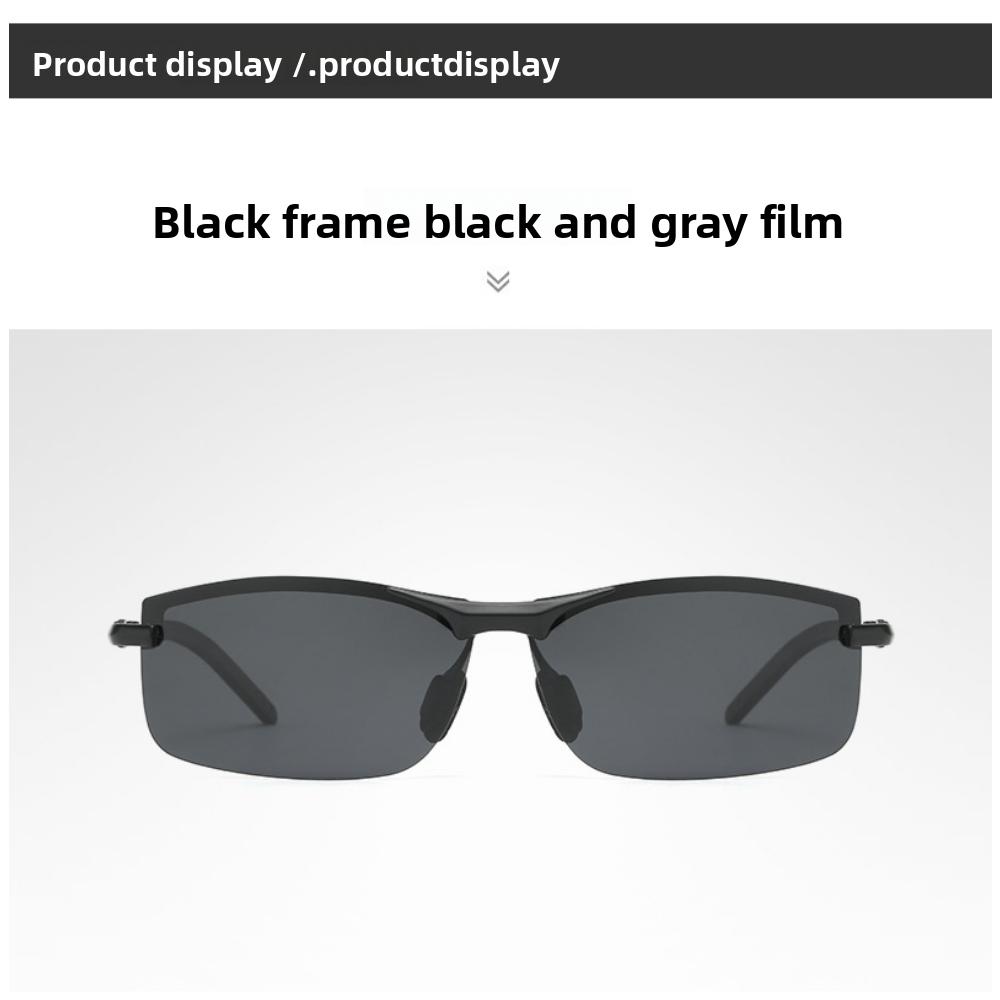 Neuer verbesserter Fahrer Tag und Nacht Blendschutz Fahrbrille polarisierte Nachtsichtbrille Angeluhr Bleichbrille