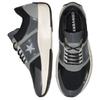 Converse Run Star Hike Fabric Non-slip Lightweight Low-top Sneakers Unisex Gray and Black