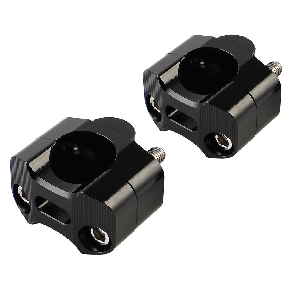 Motorcycle 1-1/8" Handlebar Risers for KTM Honda Ymaha Suzuki Ducati GasGas Beta ATV MX 7/8" 22mm to 28mm Fat Bar Mount Adapter