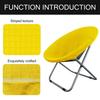 Funda Redonda para Silla Saucer Suave Elástica Funda para Silla Luna para Protección de Muebles Protector para Silla Plegable de Camping para Exteriores