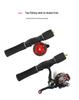 Ice Fishing Ultra-Hard Casting Rod Set: Compact, Solid Core, Short Gun Handle for Winter and Raft Fishing.