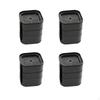 4 Pieces Laundry Appliance Feet Stackable Washer Support Textured Foot Pad