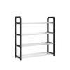 Multi-layer Assembly Simple Shoe Rack, Dustproof Storage Shoe Cabinet Dormitory Home Solid Metal Shoe Rack