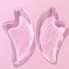 Crystal  Scraping Massage Tool Face Massage Guasha Board Ultra Smooth Edge Facial Massage Tools