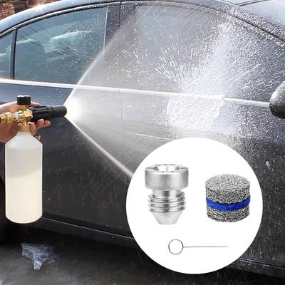Orifice Nozzle Foam Maker Mesh Kit Filter Car Washing Sprayer Accessories Equipment