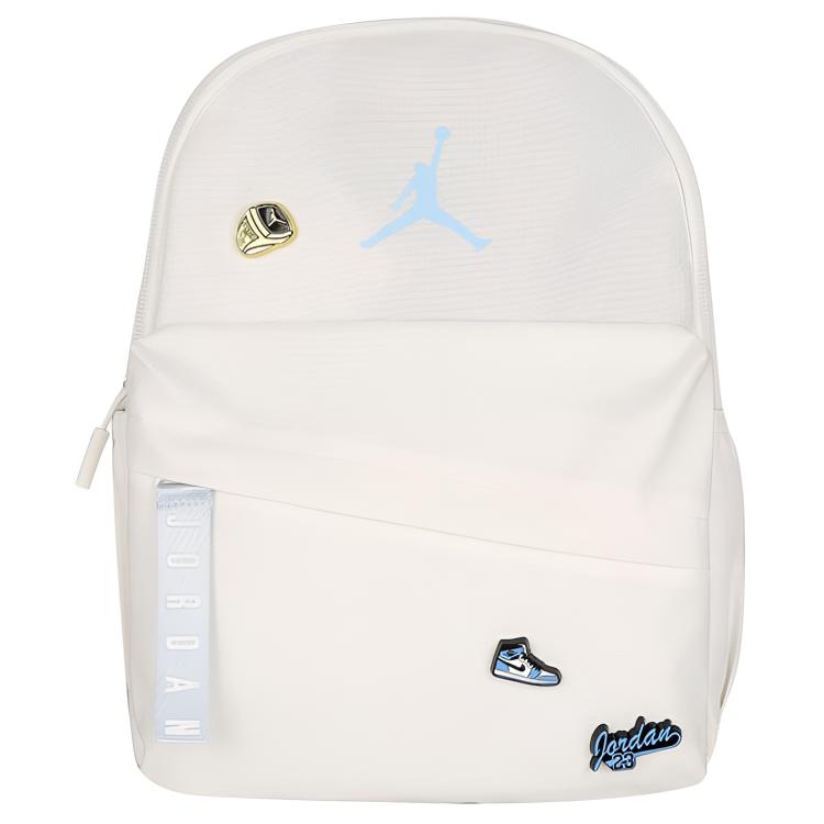 Jordan Logo Polyester Mini Backpack Unisex backpack White IW1548-133 White