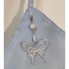 Cute Keychain Lanyard String Butterfly Bowknot Phone Chain Lanyard Y2K Bowknot