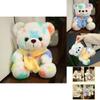 Cute Plush Teddy Bear Toy With Tie-dye Scarf For Kids Gift Wholesale