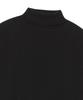 BEYOND CLOSET [Collection Line] Lux Cashmere Blend Turtleneck Knit Black
