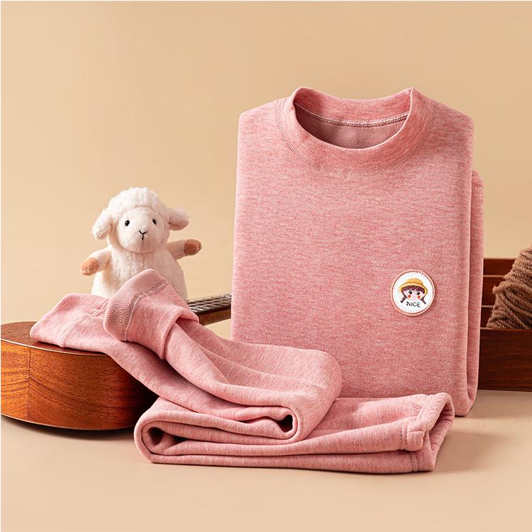 Dětský termo pyžamový set s fleecovou podšívkou na podzim/zimu - Unisex jednodílný