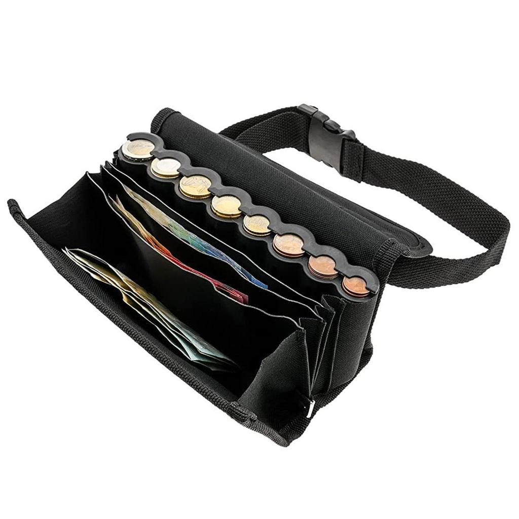 Money Holders Fanny Pack Wallet Portable Dispenser for Cashier Restaurant