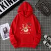 Hanorace Noi cu Cerbi de Crăciun Imprimeu Femei Modă Streetwear Hanorace cu Glugă Pulovere Harajuku Topuri Unisex Îmbrăcăminte