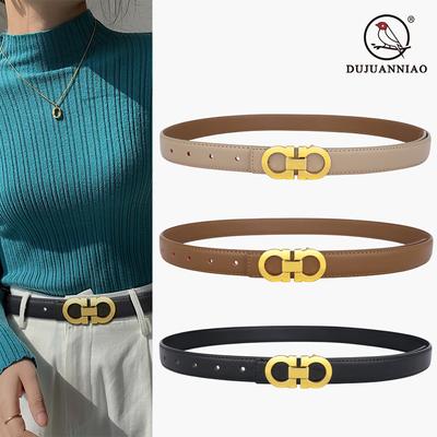 Four Seasons Available New Genuine Leather Women'S Belt Versatile Women'S Style Premium Women'S Belt Jeans Casual Pants