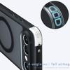 For Vivo X300 FE Case Skin Friendly Magnetic Matte Frosted Translucent Airbag Non-yellowing Anti-Fingerprint Cover