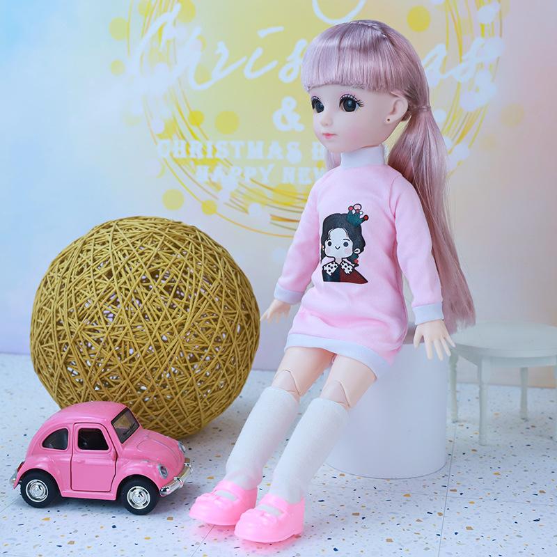 Exquisite 30cm Doll Dress-up Set Gift Box Girls Play House Toys