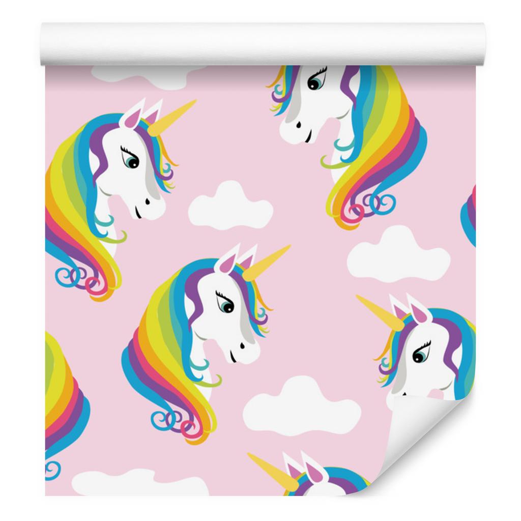 Rainbow Unicorns Wallpaper for Living Room and Bedroom 50x1000