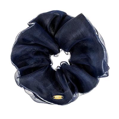 Lala J Organza Hair Scrunchie - Midnight Navy (Jaljhs2Bf819Fa000)
