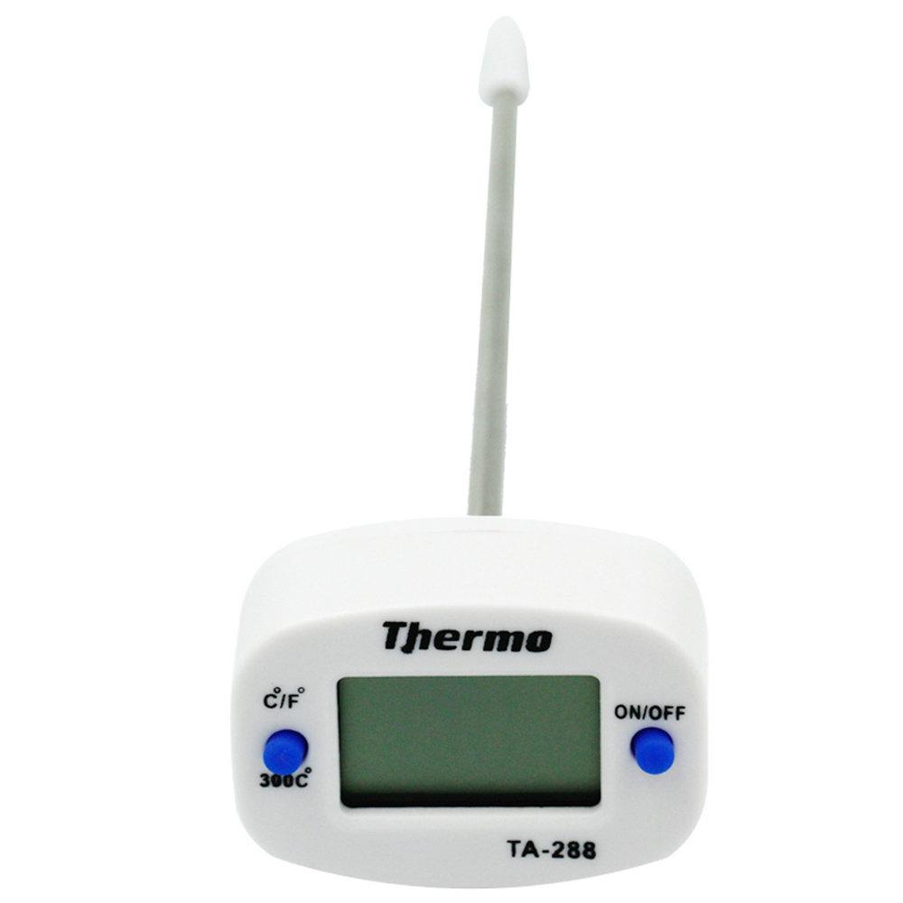 TA288 LCD Digitales Lebensmittelthermometer BBQ Fühlerthermometer Ofen Milch Wasser Öl Küche Kochen Temperaturtester Messgerät Monitor