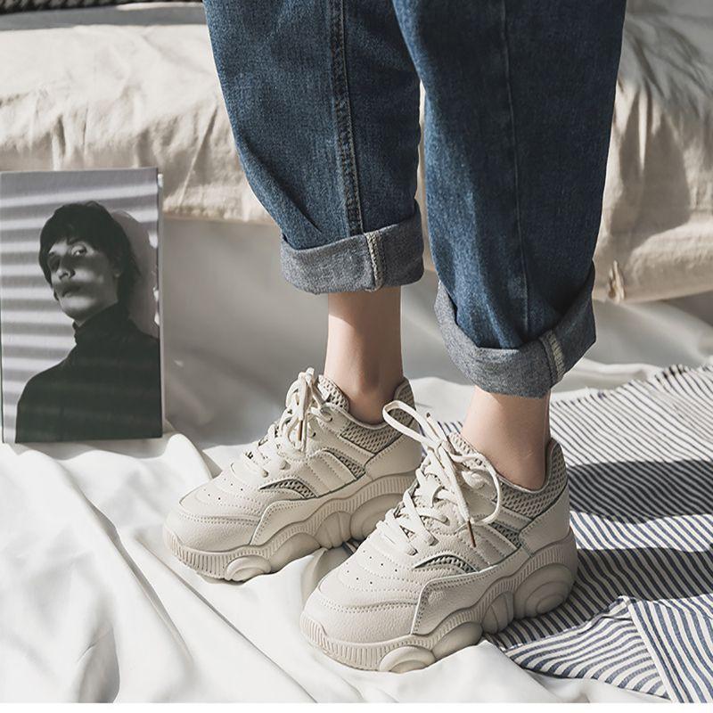 Women's Sneakers Outdoor Mesh Fashion Breathable Lightweight Shock Absorber Design