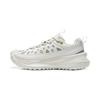 Li Ning Youxia CRC Water-Resistant Versatile Lightweight Durable Low-Top Casual Shoes Unisex Sneakers White Gray AZGW023-4