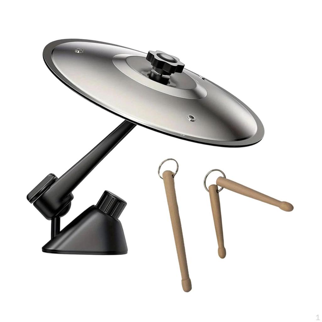 Car Cymbal for Air Vent Crash Fun Fits Most Vehicles Mini Symbol Drum