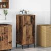 Bathroom Cabinet with Drawers Reclaimed Wood Look 39.5 x 36 x 88 cm