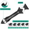 9PC Silicone Caulking Tool Set Metal Scraper Sealant Remover Finishing Tool For Grout And Tile Edges