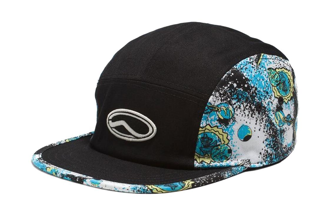 Vans Patterned Print Cotton Baseball Caps Unisex Black VN0A7PRABLK1 F