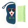 1pc Silicone Glasses Bag Portable Sunglass Storage Bag Glasses Glasses Case Hanging Large Capacity Glasses Bag