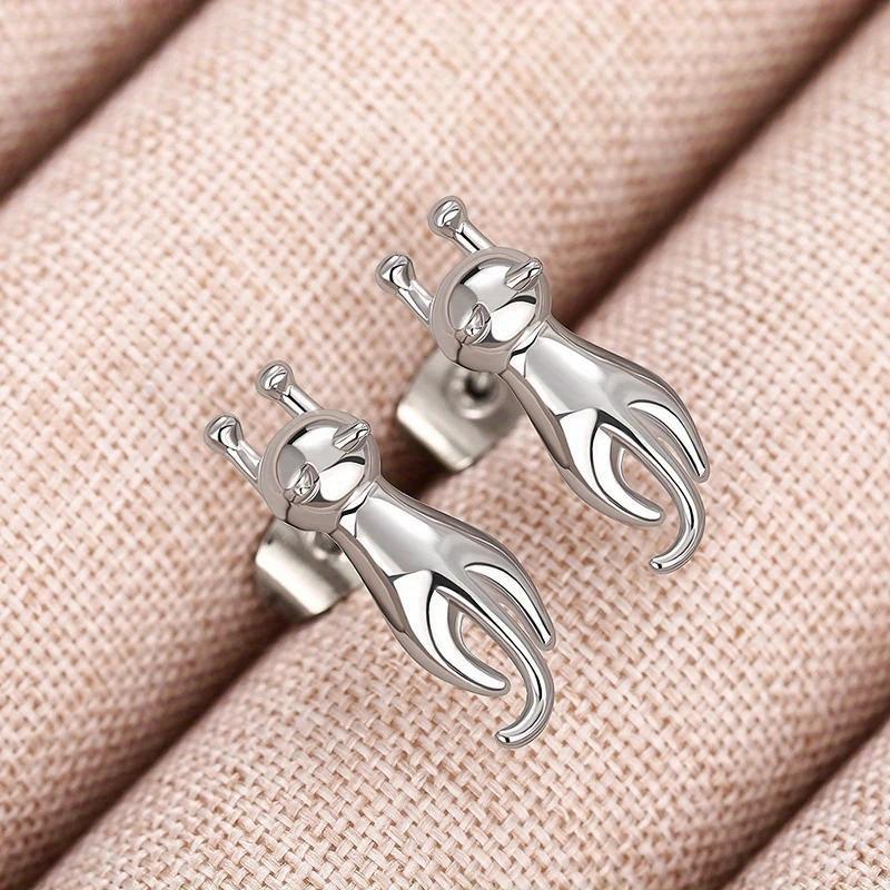 Unique Cat Design, Ladies' Earrings, Cute Pets, Extended Shapes, Irregular Ear Accessories, Interesting Daily Wearable Jewelry