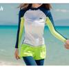 Women's Quick-Dry Two-Piece Snorkeling Wetsuit with Sun Protection and Jellyfish Guard