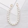 Pearls Chain Strap Short Purse Chain Replacement Pearls Handle Strap Beaded Purse Chains for Purse Handbag Wallet Phone