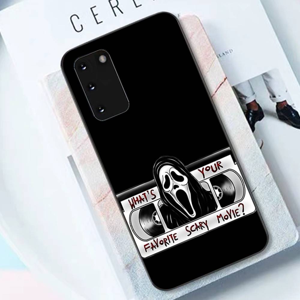 Ghost Face Scream Halloween Phone Case For Samsung S 9 10 20 21 22 23 30 23 24 Plus Lite Ultra FE S10lite Fundas
