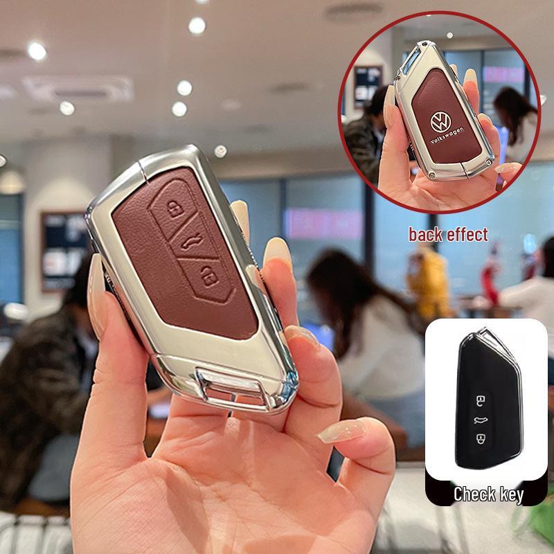 

Compatible Key Case for Volkswagen Golf 8, ID4, Lingdu, Lanxun, ID3, Tiguan L, Passat Pro, and Touareg.