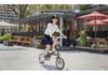 Compact Folding 14-Inch Bicycle for Adults - Unisex, Variable Speed