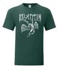 Led Zeppelin Angel T-shirt korte mouw Hard rock tee cadeau voor muziekliefhebbers