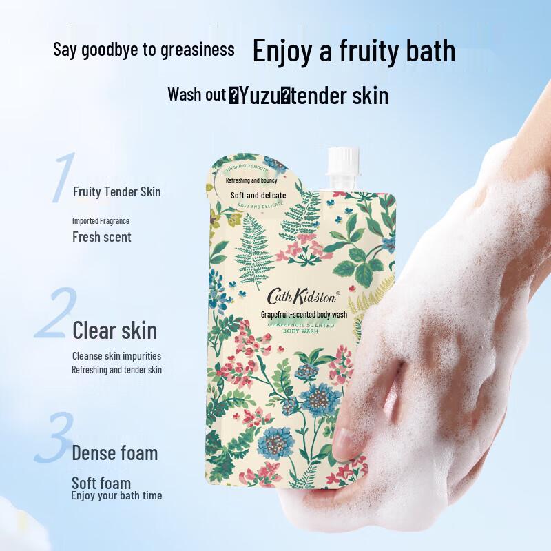Cath Kidston Grapefruit & Grape Shower Gel Travel Refill Set