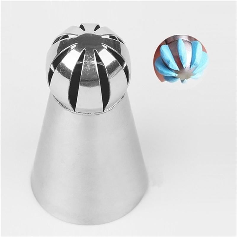 New 14pcs Home DIY Flower Cup Ice Cream Mold Cake Decorating Pastry Nozzles Tools