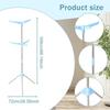 Tripod Clothes Drying Rack Foldable Laundry Portable Towel Rack, Garment Storage Hanger